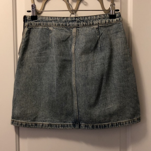 Aritzia Wilfred Free Denim Mini Skirt - Picture 3 of 7
